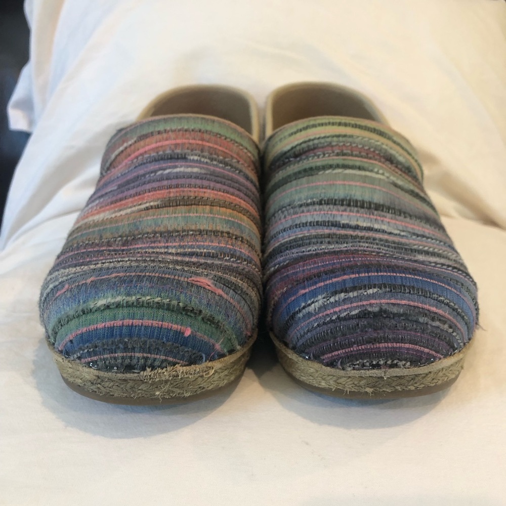 Woman’s Dansko Clog Size Eu 39, Faded Rainbow, Sl… - image 5